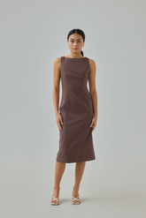 Aubrey Princess Panel Midi Dress